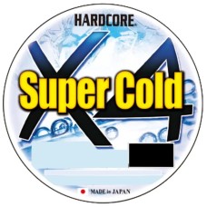 Шнур Duel Hardcore Super Cold X4 200m (Hi-Vis Yellow) #0.6/0.13mm 12lb/5.4kg