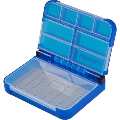 Коробка Viking Fishing Ice Jig Box 13.2x9.7x4.4cm ц:blue