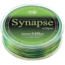 Леска Katran Synapse Eclipse 1200m (neon-black) 0.255mm 11.55lb