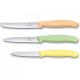 Набір кухонний Victorinox SwissClassic Paring Set 3 ножа з жовт,св.зел,св.помар. ручкою (8,10,11см) у подар.упак.
