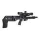 Пневматическая редукторная винтовка FX Airgun Leopard Black STD Tube .177 кал
