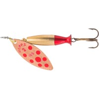 Блесна Mepps Aglia Long Heavy №2 16g Copper red/OR red dots