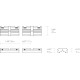 Адаптер Hawke Adaptor Base (роздільний) Weaver 11 мм
