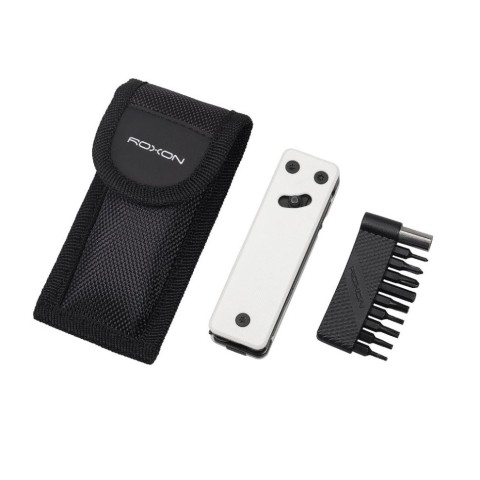 Міні мультитул Roxon KS2E Noir, чорне лезо, білий