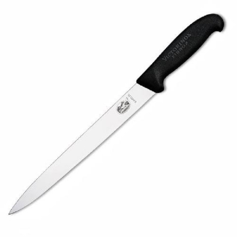 Кухонний ніж Victorinox Fibrox Slicing лезо 25см з чорн. ручкою