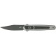 Нож Kershaw Launch 17, ц:gray aluminum/black