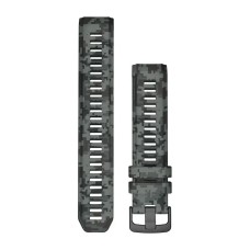 Сменные ремешки для смарт-часов Garmin Instinct 2 Collection (22 мм) силиконовые, графитово-коммунфляжные