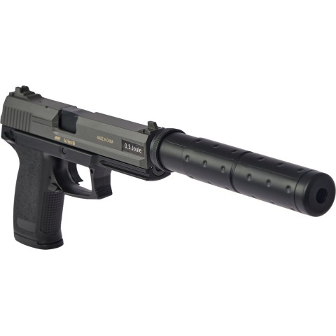Пистолет страйкбольный ASG DL 60 SOCOM Spring кал.6 мм Black