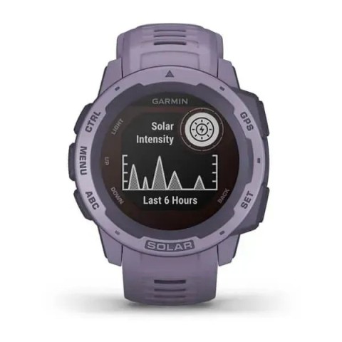 Смарт-годинник Garmin Instinct Solar Orchid