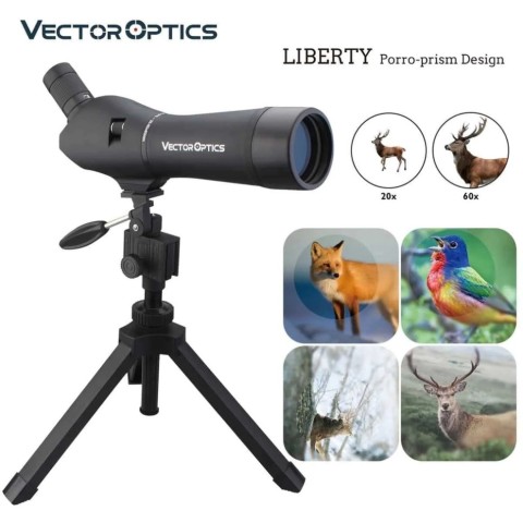 Зорова труба з тактичною сіткою Vector Optics Continental 20-60X80 ED