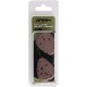 Грузило Brain In-Line Flat Lead 100g 2шт/уп brown