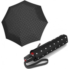 Парасоля Knirps T.200 Kelly Black UV Protection Авто/Складана/8спиць /D99x28см