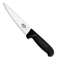 Нож кухонный разделочный Victorinox Fibrox 14 см, чёрный