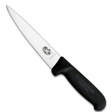 Нож кухонный разделочный Victorinox Fibrox 14 см, чёрный