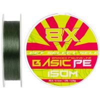 Шнур Select Basic PE 8X Green 150m #0.6/0.10mm 12lb/5.5kg