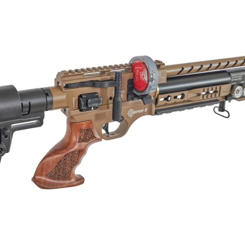 Гвинтівка пневматична Optima Factor Sniper S PCP, 4,5 мм ц:fde