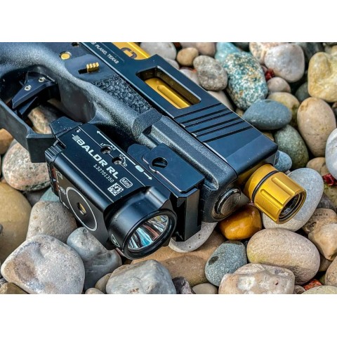 Фонарь с ЛЦУ Olight Baldr Mini Red Laser Black