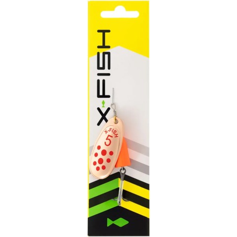 Блесна X-Fish Wolf №3 7g Fire tiger