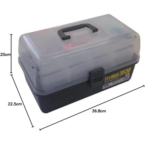 Ящик Meiho Fit Box 3030 368x225x200mm Grey