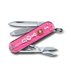 Ніж Victorinox Classic The Gift 0.6223  рожевий (Vx06223.T855)