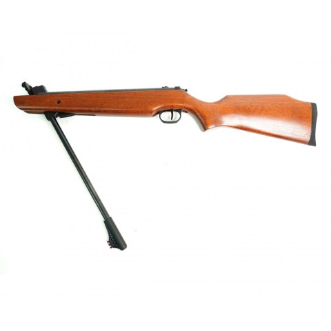 Пневматическая винтовка Borner Air Rifle XS25 wood stock с оптическим прицелом