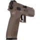 Пістолет страйкбольний ASG CZ P-09. Blowback. Tan Green Gas кал. 6 мм