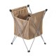 Cтіл розкладний Naturehike  NH20JJ020,1680D Oxford / алюміній, Розмір L, бежевий