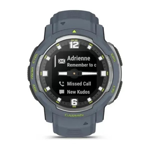 Смарт-годинник Garmin Instinct Crossover блакитний граніт