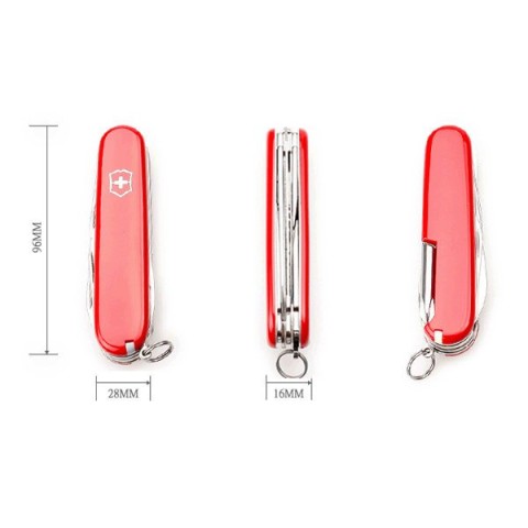 Ніж Victorinox Hiker 91мм,13функ,черв