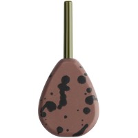 Грузило Brain In-Line Flat Lead 56g 2шт/уп brown