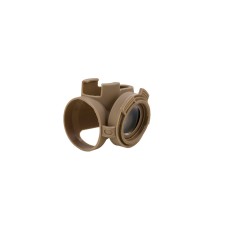 Резиновый чехол с прозрачными крышкам FDE TRIJICON для MRO