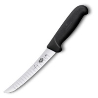 Кухонний ніж Victorinox Fibrox Boning лезо 15см ріфл. з чорн. ручкою
