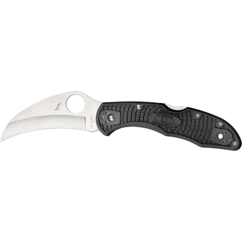 Ніж Spyderco Tasman Salt 2, black (C106PBK2)