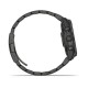Смарт-часы Garmin fenix 7 Sapphire Solar карбоново-серые титановые DLC с титановим вентилируемым браслетом