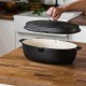 Жаровня Barebones Enamel Lined Roaster з кришкою vintage white