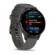 Смарт-часы Garmin Venu 3s серые со сланцевым стальным безелем и силиконовым ремешком