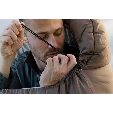 Спальник з капюшоном Naturehike MJ600 CNK2300SD014, коричневий