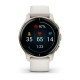 Смарт-годинник Garmin Venu 2 Plus айворі з кремово-золотистим безелем і силіконовим ремінцем