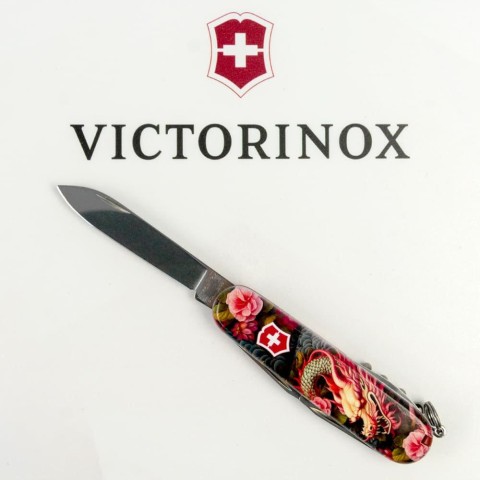Нож Victorinox Swiss Army Spartan Zodiac Китайский зеленый дракон