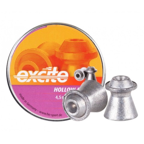 Кулі H&N Excite Hollow Point 500 шт 0,46 гр 4,5 мм