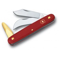 Ніж Victorinox садовий Budding-Pruning 3 100мм,3функ,черв.мат (блістер)
