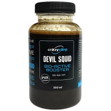 Ликвид Crazy Carp Bio Active Booster Devil Squid 500мл