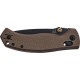 Нож Fox Anzu BB Aluminium ц:brown
