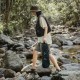 Стілець складаний ультралегкий Naturehike Stellaluna L04 CNK2450JJ015, розмір М, алюміній, сірий