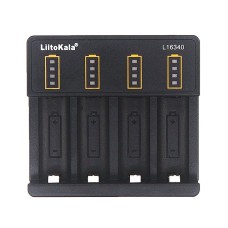 Універсальний  зарядний пристрій LiitoKala Lii-L16340 на 4 канали