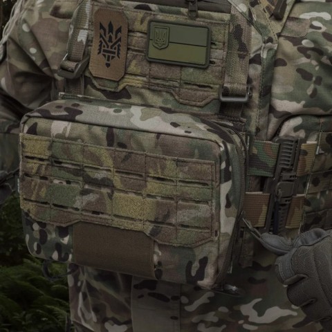 Адміністративний підсумок Ukrarmor PRO. Cordura 500D. Кріплення Molle Мультикам