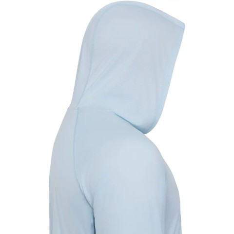 Реглан Favorite Hooded Jersey Basic XXL Sun protect Light Blue