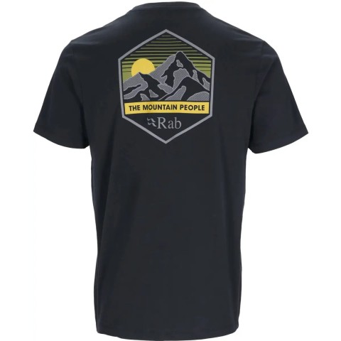 Футболка Rab Stance Mountain Peak Tee L ц:beluga