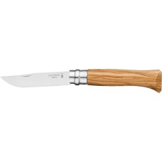 Нож Opinel №8 VRI, олива, упаковка ц:natural