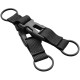 Брелок Munkees Detachable Key Fob ц:black